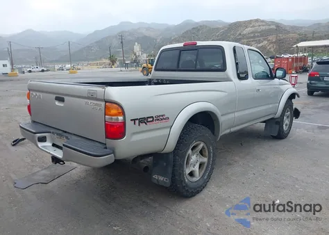 2002 Toyota Tacoma Base V6 z USA, uszkodzony, nr VIN 5TEWN72N92Z078504